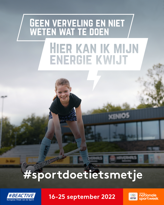 Tijdens de Nationale Sportweek van 16 tot en met 25 september 2022 is er van alles te beleven in Zoetermeer. Iedereen, jong en oud, kan deze week kennis maken met (nieuwe) sporten en verschillende sportieve evenementen bezoeken.