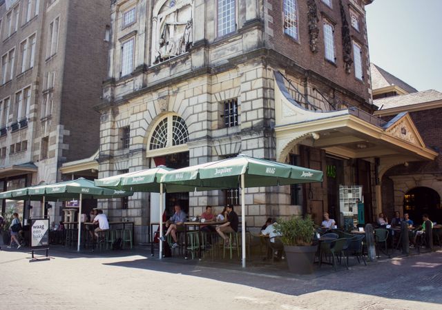 Restaurant de Waag in Leiden.