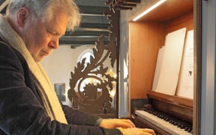 Organist Theo Jellema