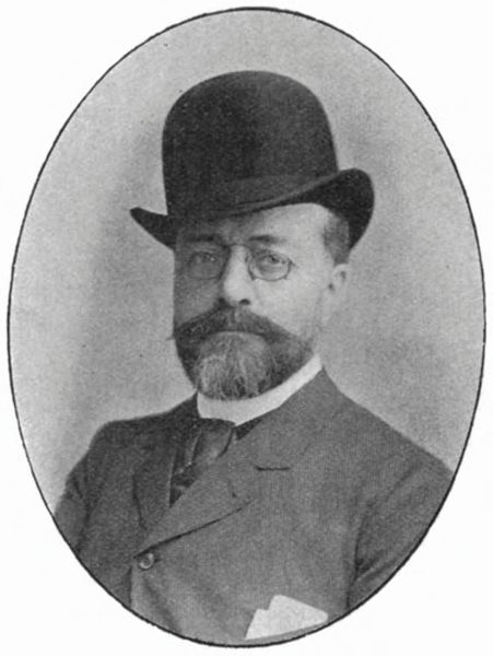 portret Victor de Stuers uit Onze Afgevaardigden 1901