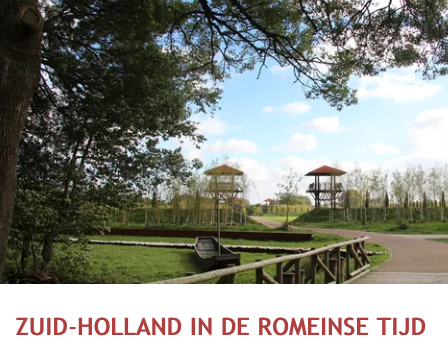 Screenshot pagina Zuid-Holland in de Romeinse tijd