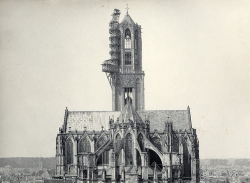 The Dom Tower: under restoration