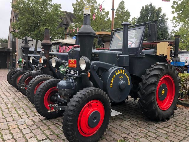 Historische tractor