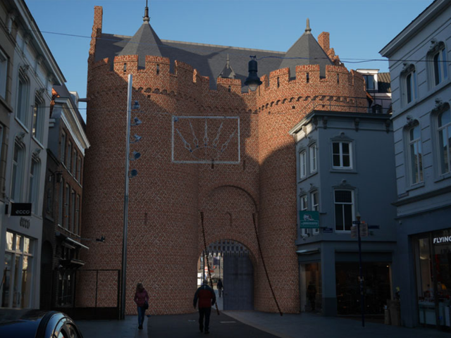 Reconstructie van de Leuvense- of gevangenpoort (Erfgoed 's-Hertogenbosch)