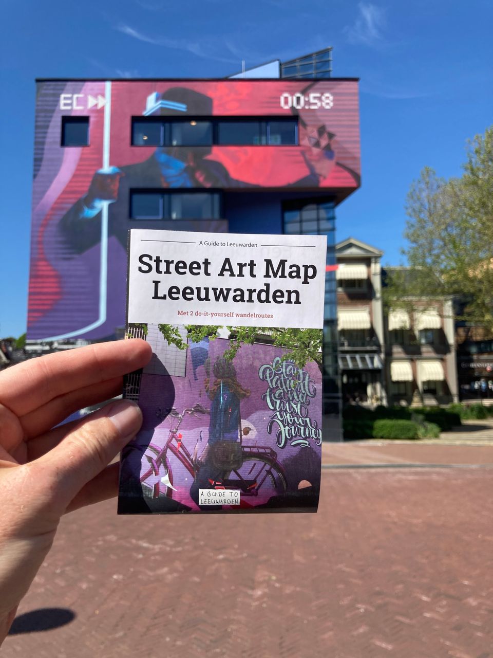 Met de Street Art Map ontdek je alle street art hotspots van de stad!