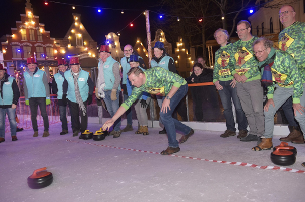 Curling tijdens Wintersfeer Geldrop