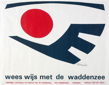 Jan Loman - ontwerp logo Waddenzee-vereniging