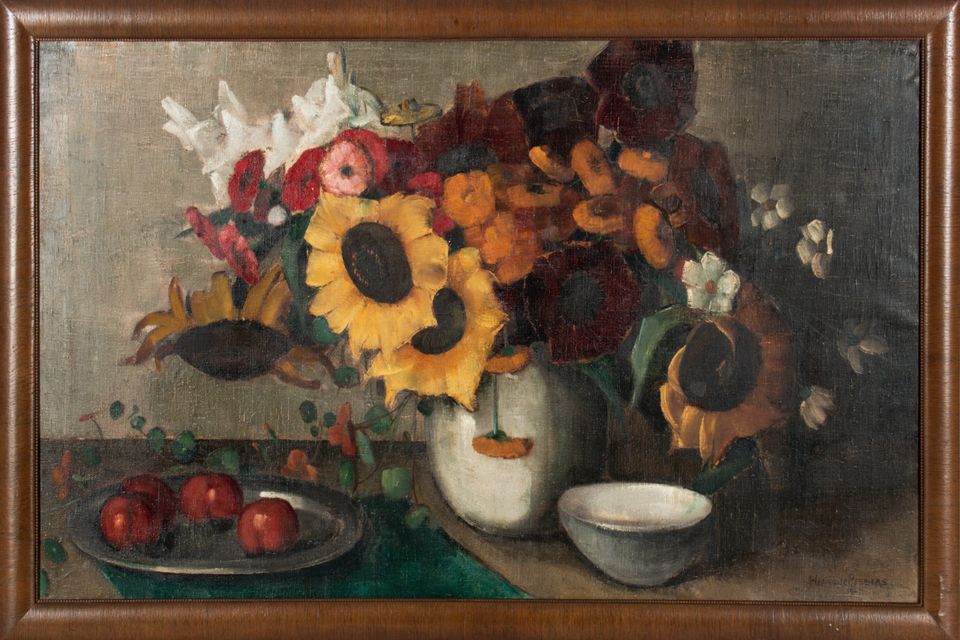 Henriëtte Pessers - Stilleven met zonnebloemen, 1927