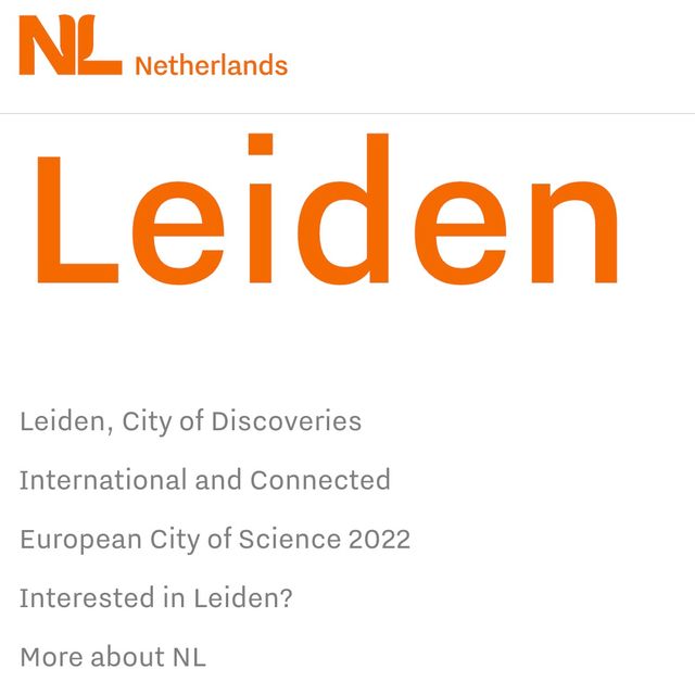Welcome to NL leiden