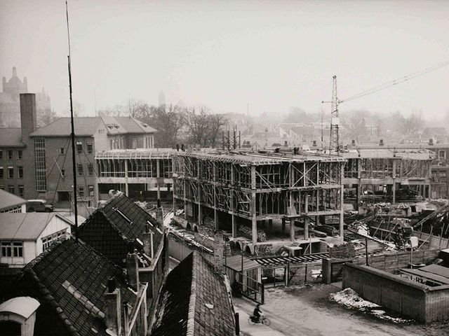Nieuwbouw in 1955 