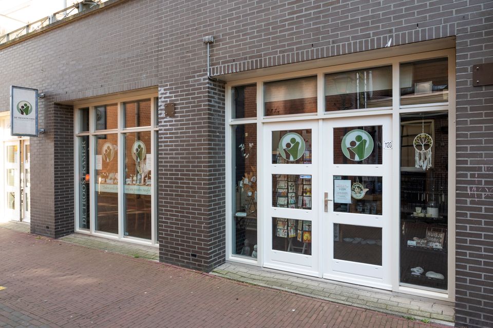 Dit is een foto van de Troostkamer in de Dorpsstraat in Zoetermeer.