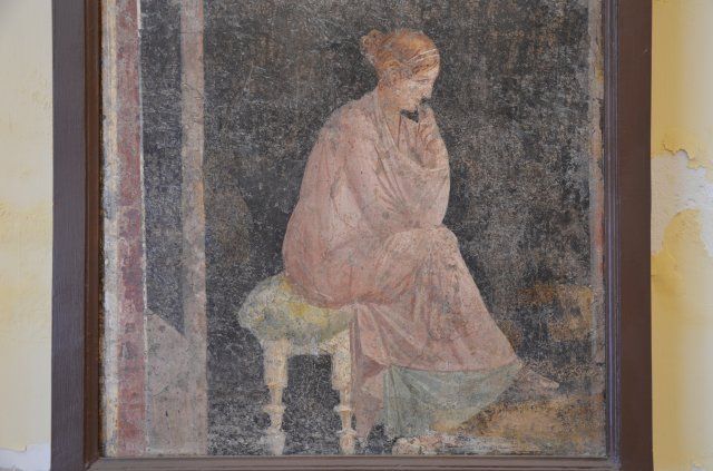 Romeinse fresco