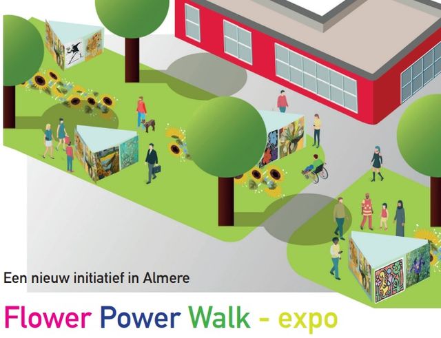 Flower Power walk-expo