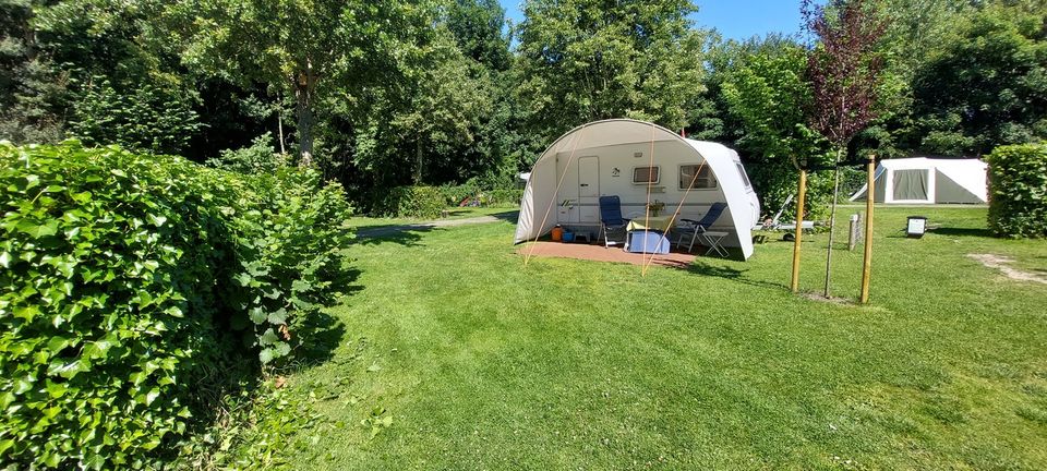 Camping Vlietland kampeerplaats tent