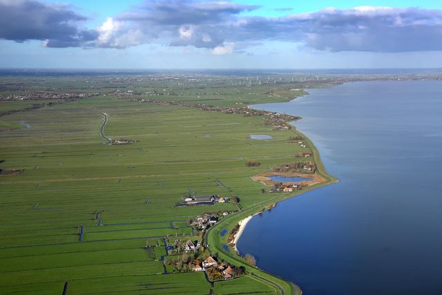 Luchtfoto Zeevang polder