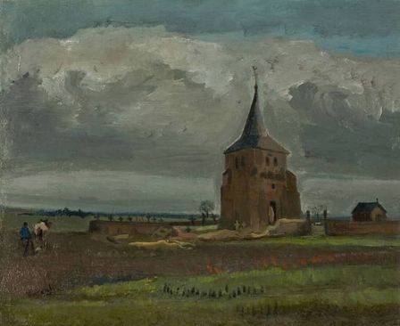 Old Tower and father Van Gogh's grave | Van Gogh Brabant