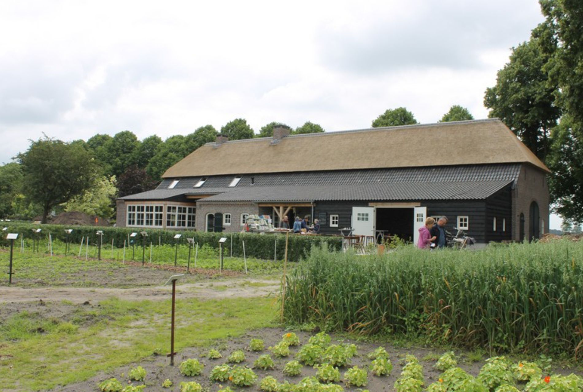 Bauernhof mit Gemüsegarten von Bijzonder Brabant