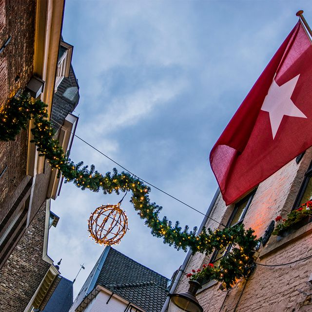 Magisch Maastricht Boogjes Kerst Vlag Ster