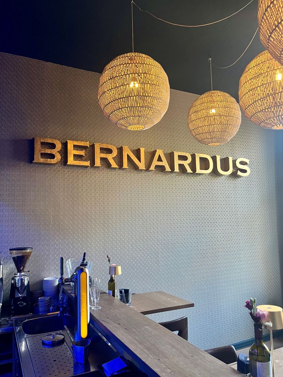 Bernardus wijnbar bij Clouds Restaurant