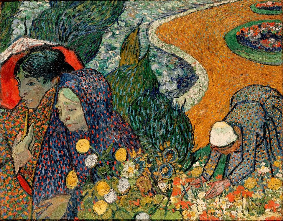 Een mooi beeld van de Van Gogh Etten-Leur fietsroute.