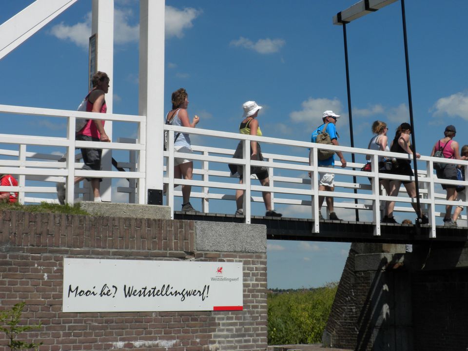 wandelen door Weststellingwerf