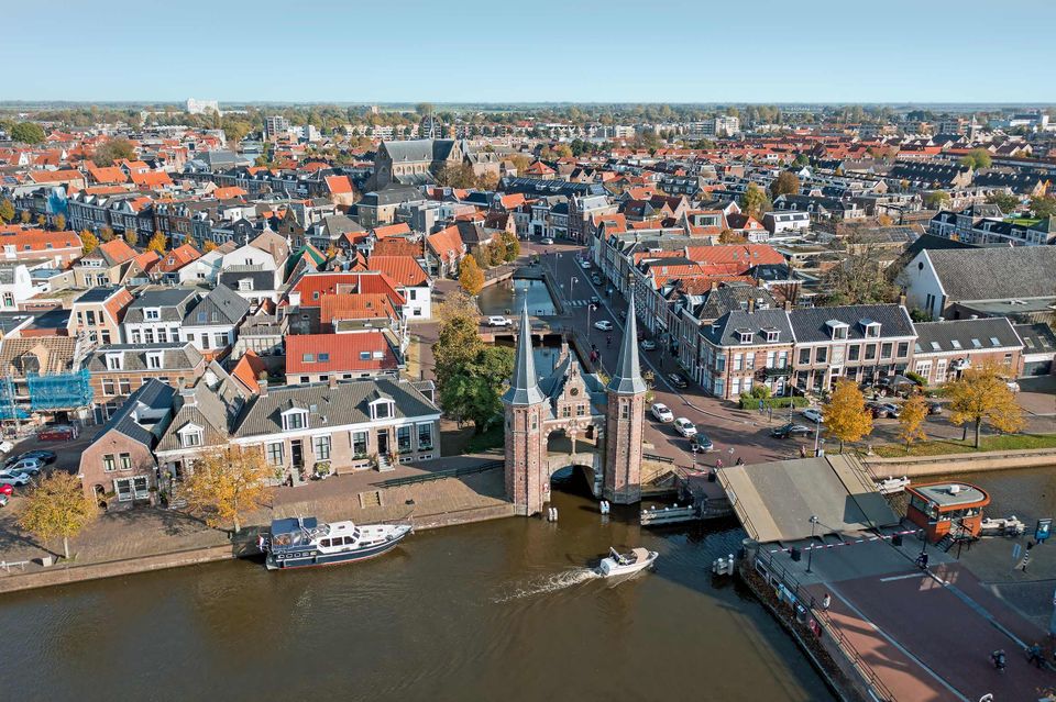 Friese stad Sneek Friesland