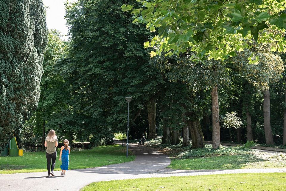 Heerlijk wandelen in het Slotpark in Oosterhout