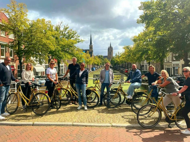 Rondleiding door Cycle and the city met de fiets door Delft