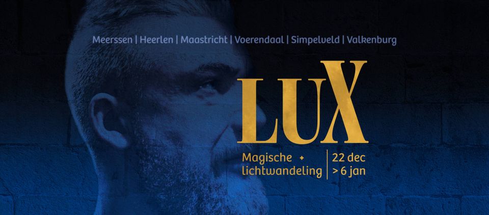 FB banner van evenement Lux Magische Lichtwandelingen