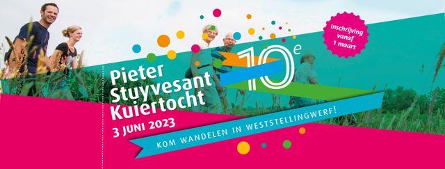 evenement Pieter Stuyvesant Kuiertocht 3 juni 2023