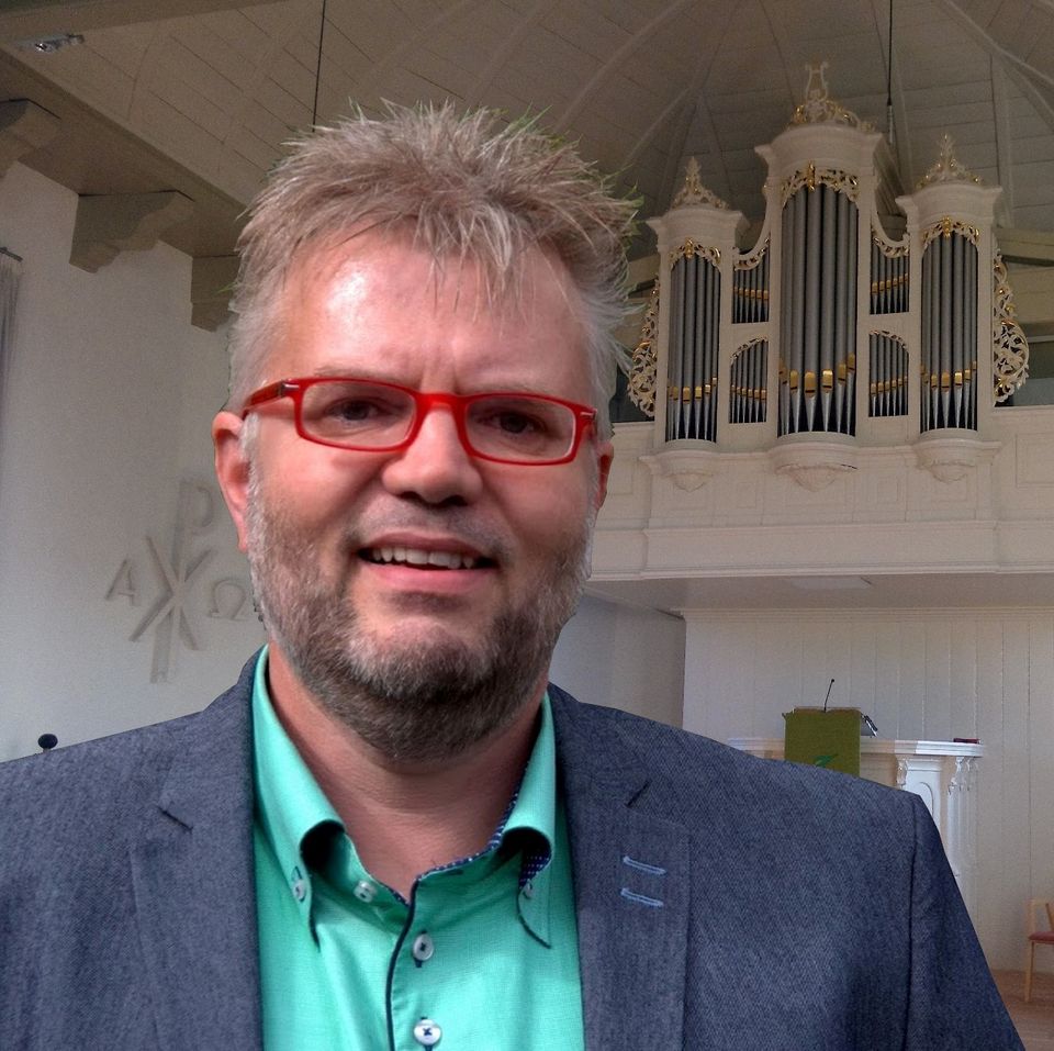 Organist David de Jong uit Harlingen
