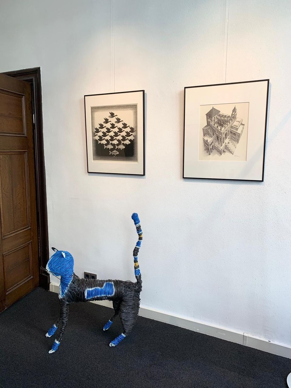 Kunstwerken Sergio Montero en M.C. Escher @ Artichoque Art Gallery