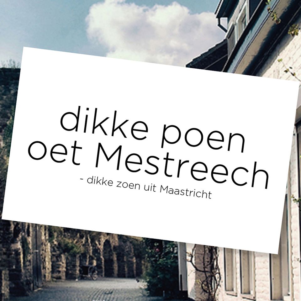 Maastricht Dialect op Dinsdag Ansichtkaart Visitor Center