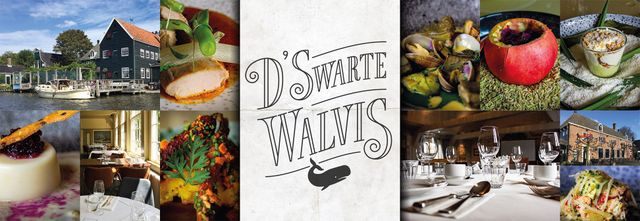 Logo restaurant D' Swarte Walvis