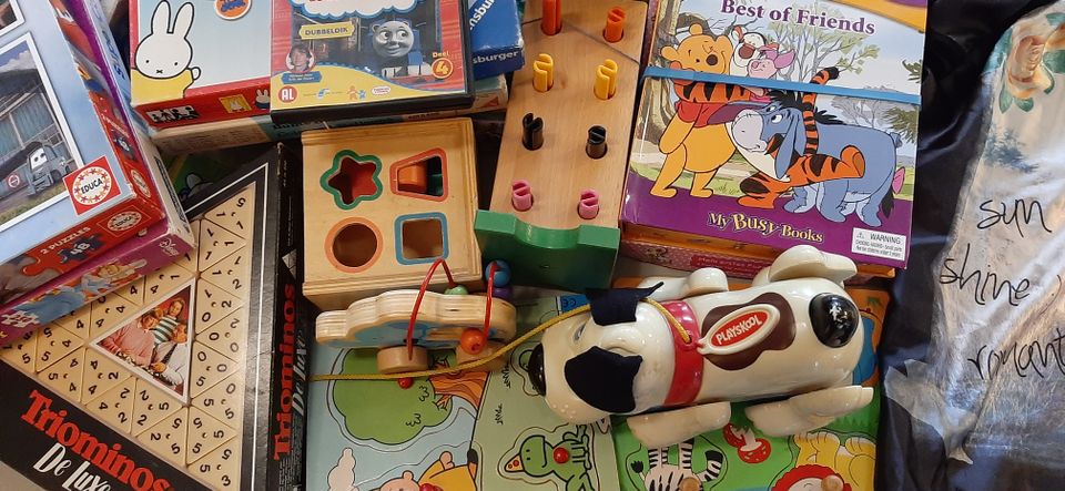 Tweedehands speelgoed en kinderboeken