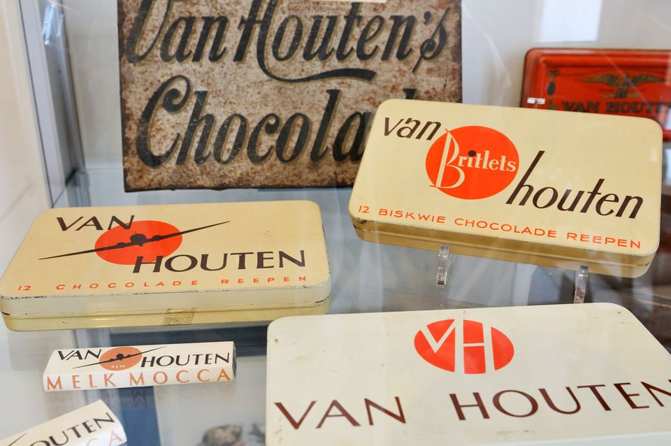 Van Houten chocola objecten