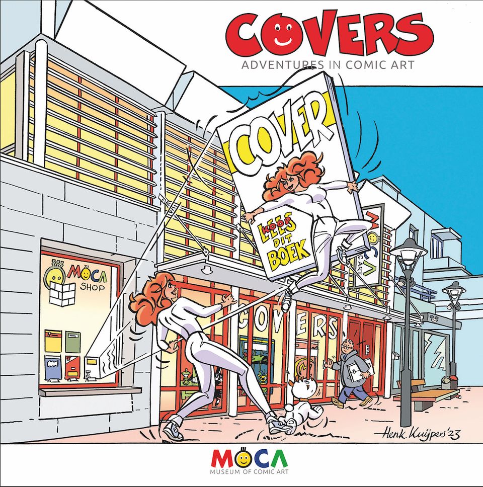 Tentoonstelling 'COVERS' adventures of comic art