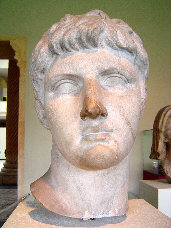 Buste van Nero Claudius Drusus.