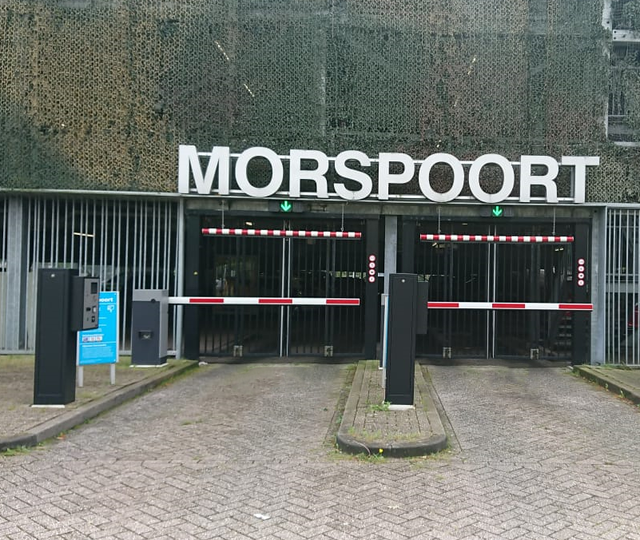 Entree Parkeergarage Morspoort Leiden
