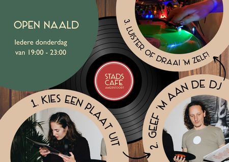Vinyl DJ: Open Naald @ Stadscafé Amersfoort