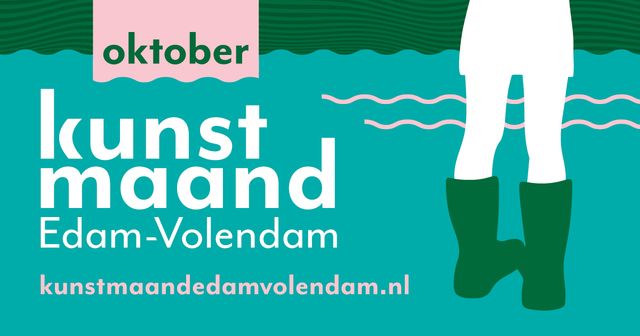 Kunstmaand Edam-Volendam campagne