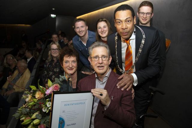 Bonifatiusspeld wordt uitgereikt aan Hans Hobijn in 2019