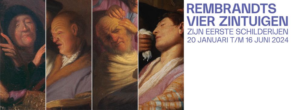 Picture of Rembrandt's Four Senses exhibition