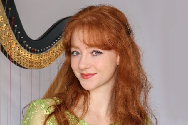 Harpiste Inge Louisa