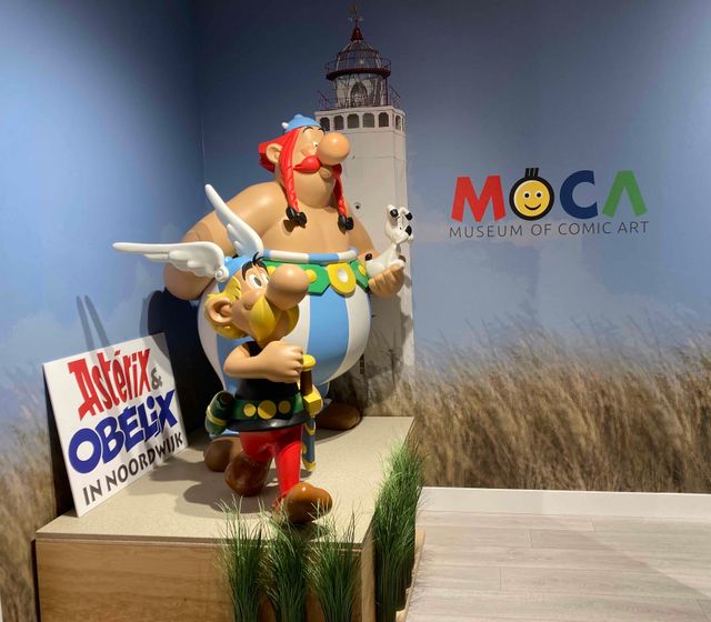 Asterix en Obelix in de selfie hoek