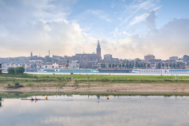 Skyline Nijmegen, waal