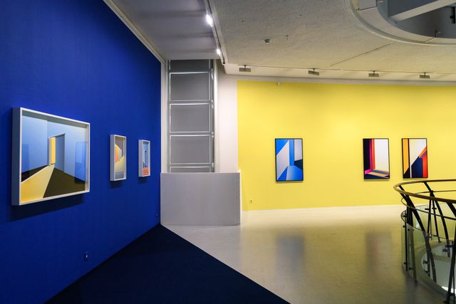 Museum Hilversum Tentoonstelling Light Spaces impressie installatie Popel Coumou