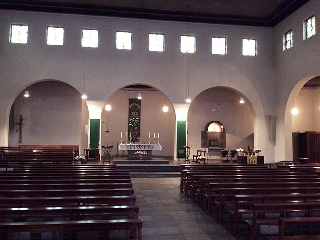 Het ‘plein’ in de San Salvatorkerk