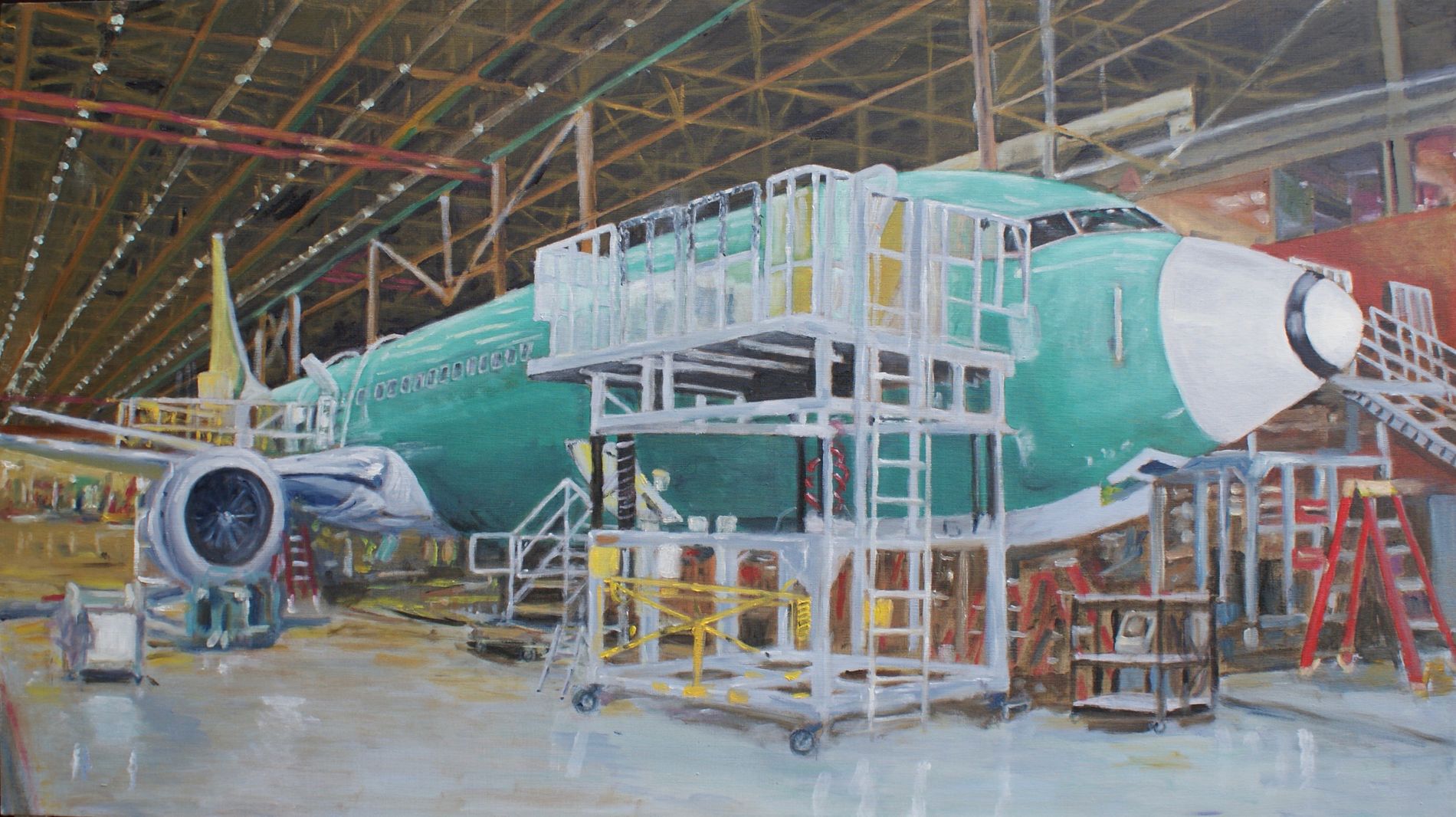 Boeing assemblagehal Seattle