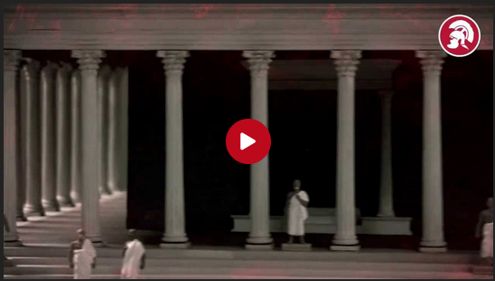 Filmpje Gallo-Romeinse tempel Elst